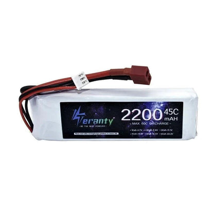 7.4v 2200mAh LiPo 2S Battery 45C For 4WD RC Racing Car Boat Drones Spare Parts 7.4V Battery With T XT30 XT60 JST Plug - petguardiansupplies