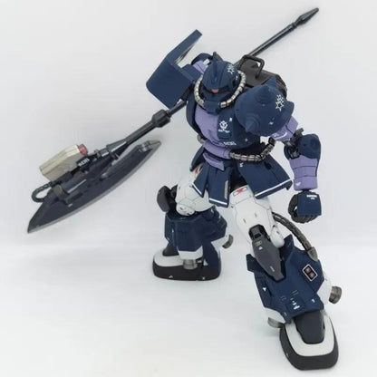 Gaogao Model Hg 1/144 Assembly Model Ms-06R-1A Zaku High Mobility Type Sniper Rifle Axe Cannon Ver Collectible Robot Kits Models - petguardiansupplies