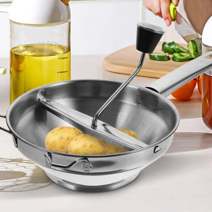 Stainless Steel Potato Masher Manual Potato Ricer Handheld Presser Fruit Juicer Lemon Squeezer Kitchen Tools - petguardiansupplies