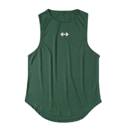 Summer Men's Gym Tank Top Fitness Training Clothing Quick-drying Loose Bodybuilding Sleeveless Shirt Men Fashion Basketball Vest - petguardiansupplies