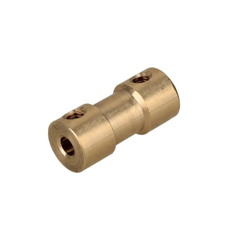 2/2.3/3/3.17/4/5/6mm N20 Motor Shaft Coupling Coupler Connector Sleeve Adapter Brass Transmission Joint for RC Boat Car Airplane - petguardiansupplies