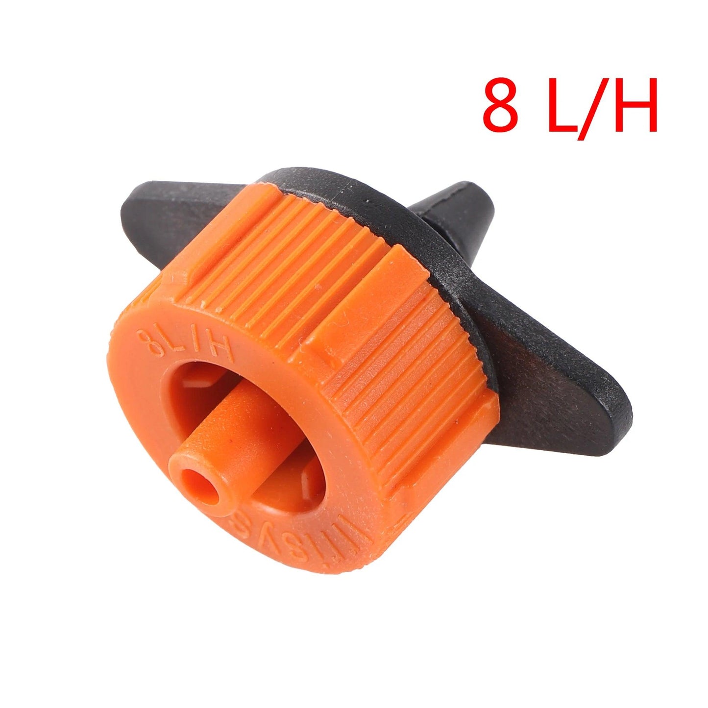 4L/H 8L/H Pressure Compensating Drip Irrigation Emitter - Turbo Style Dripper Agriculture Irrigation Garden Watering 10 Pcs - petguardiansupplies