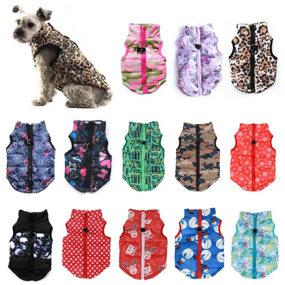 Winter Warm Dog Clothes For Small Dogs Pet Clothing Puppy Outfit Windproof Dog Jacket Chihuahua French Bulldog Coat Yorkies Vest - petguardiansupplies