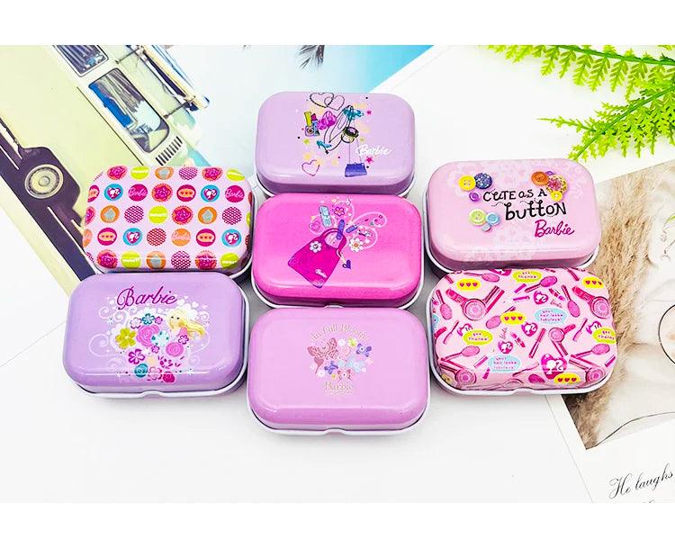 Colorful mini tin box sealed jar packing boxes jewelry, candy box small storage boxes cans coin earrings, headphones gift box - petguardiansupplies