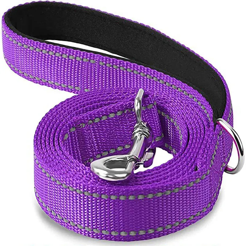 Cats Dogs Harness Collar Lead Strap Night Reflection Dog Pet Towing Rope 1.2/1.5/1.8m Guard Rope Pet Walking Training Leash - petguardiansupplies