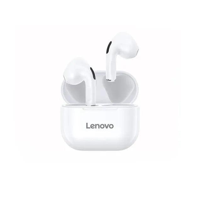 New Lenovo LP40 Earphones TWS Wireless Bluetooth Earbuds Bass Touch Control Stereo Noise Reduction Long Standby Original Choice - petguardiansupplies