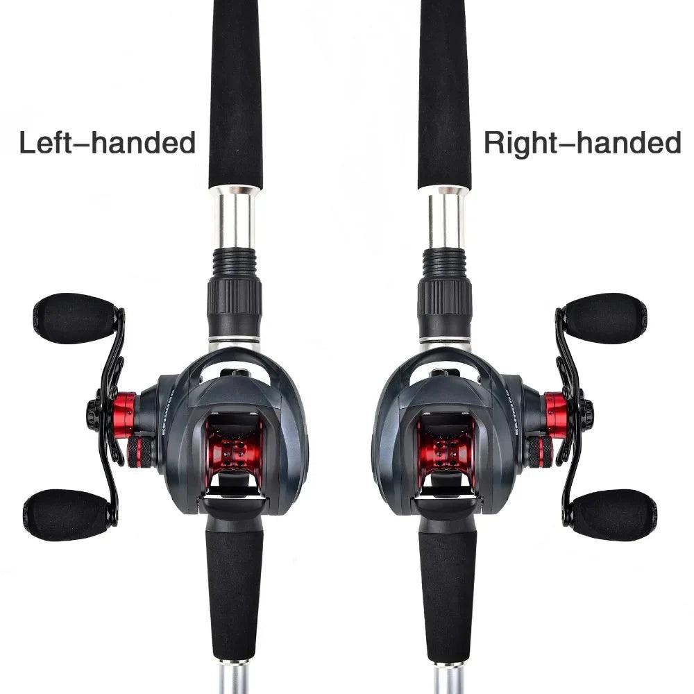 KastKing Spartacus Baitcasting Reel Dual Brake System Reel 8KG Max Drag 11+1 BBs 6.3:1 High Speed Fishing Reel - petguardiansupplies