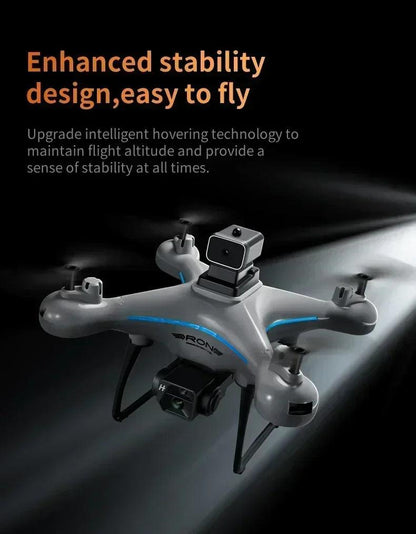 KY102 Drone Professional 8K HD Dual Camera Aerial 360 Obstacle Avoidance Optical Flow Four-Axis RC Aerocraft Drone 2024 New Toy - petguardiansupplies