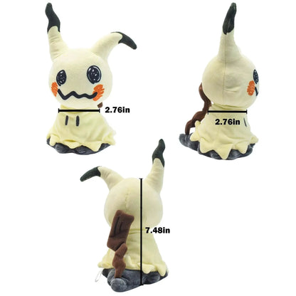 Mimikyu Eevee Stuffed Plush Toy,Birthday Kids Gifts,Christmas,Anime Character Dolls 7" - petguardiansupplies