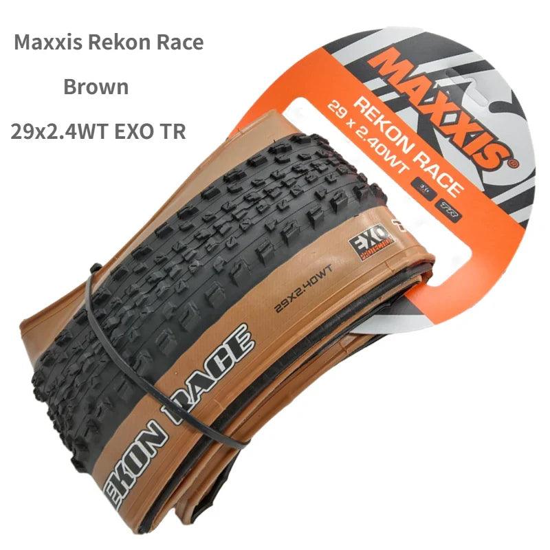 MAXXIS Rekon Race MTB 29 Inch 29x2.25 29x2.35 29x2.4WT Folding EXO Tubeless Ready Tire XC Mountain bicycle tire Bike tires - petguardiansupplies