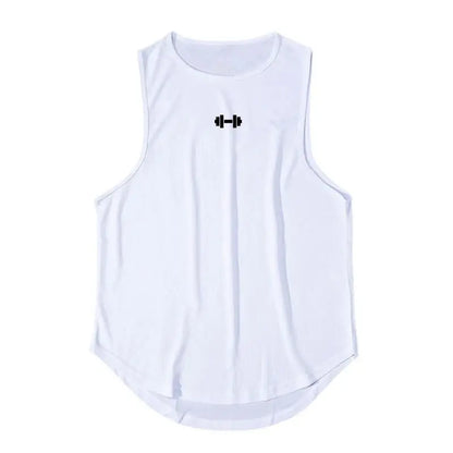 Summer Men's Gym Tank Top Fitness Training Clothing Quick-drying Loose Bodybuilding Sleeveless Shirt Men Fashion Basketball Vest - petguardiansupplies