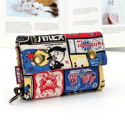 New Style Canvas Wallet For Men Women Coin Purse Card Holder Foreign Trade Goods One Piece Delivery - petguardiansupplies