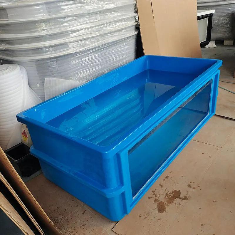 large fiberglass frp1000 gallon aquaculture koi fish tank accessories breeding aquaponic farming pond fish tank aquariums - petguardiansupplies