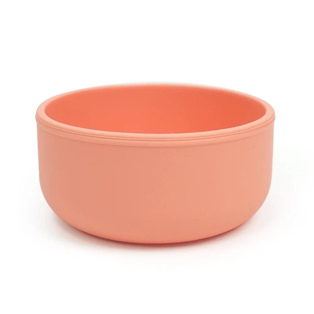 Silicone Baby Toddler Bowl Feeding Spill Resistant Feeding BPA Free Silicone Bowl - petguardiansupplies