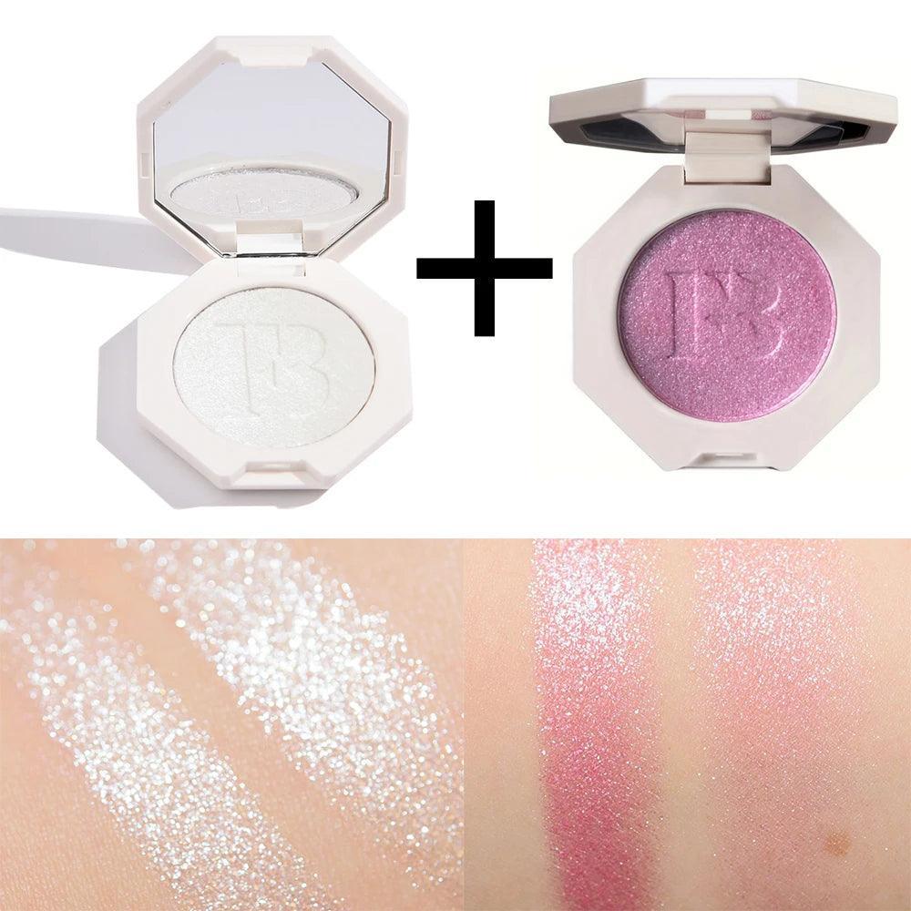 High Glitter Killawatt Freestyle Highlighter Diamond bomb fenty Makeup Palette Face Highlight Platinum Shimmer 0.09oz/2.5g - petguardiansupplies