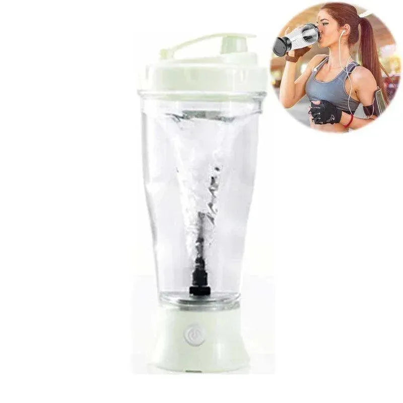 350ML Electric Protein Shaker Blender Friendly Fully Automatic Vortex Mixing Bottle Brewing Movement Eco Leakproof Fitness Cup - petguardiansupplies