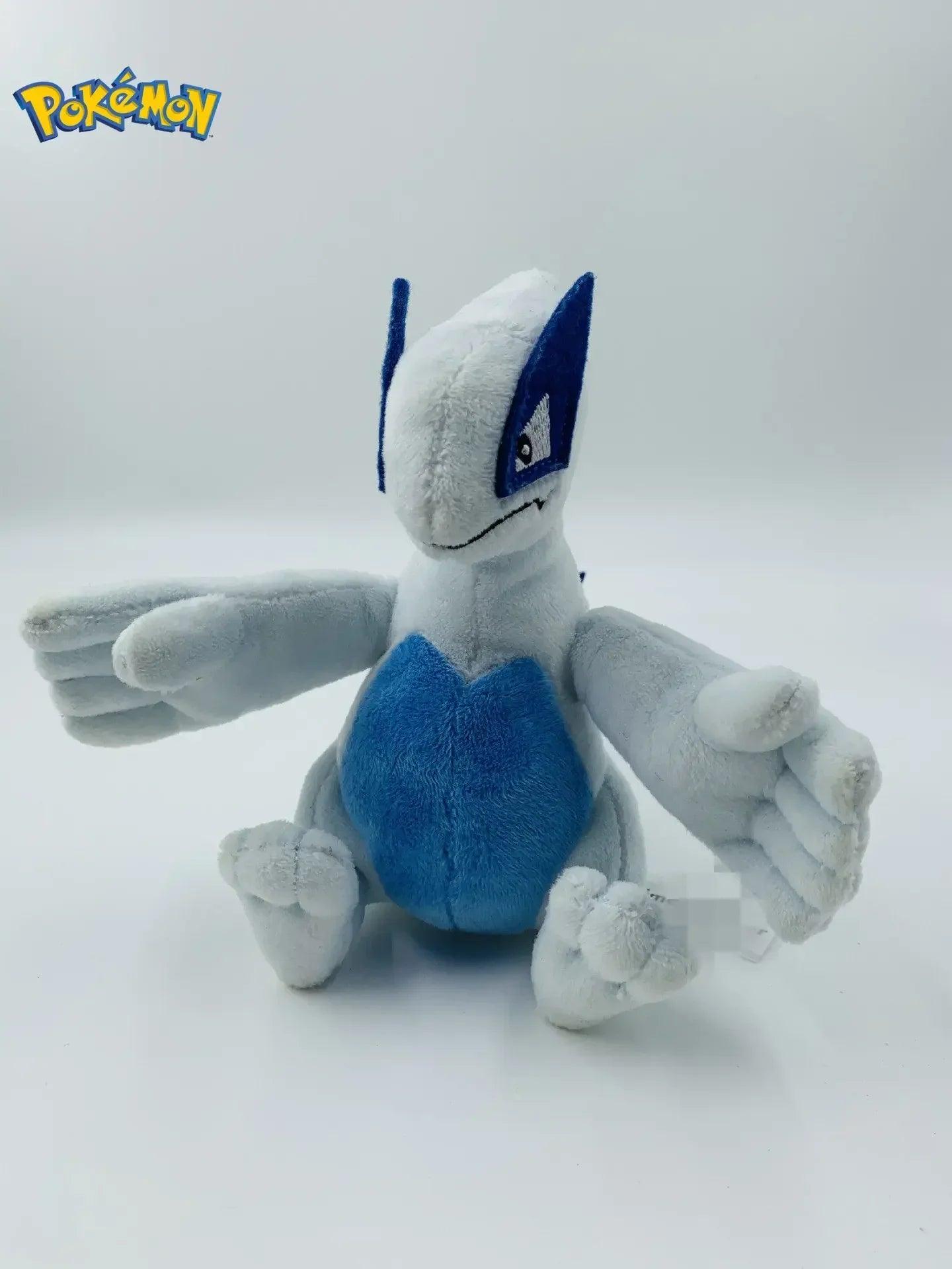 15cm Pokemon Lugia Plush Doll Kawaii Japan Anime Elf Plush Toys Soft Stuffed Cartoon Cute Lugia Doll Birthday Gift For Boys - petguardiansupplies