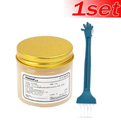 Car Sunroof Track Lubricating Grease Door Abnormal Noise Antirust Oil White Mechanical Maintenance Gear Bearing Oil Grease Kit - petguardiansupplies