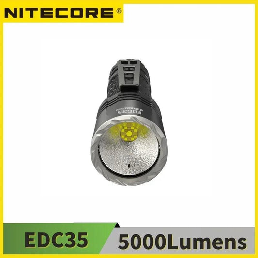 NITECORE EDC35 5000Lumens Rechargeable EDC Flashlight built-in 6000mAh battery - petguardiansupplies