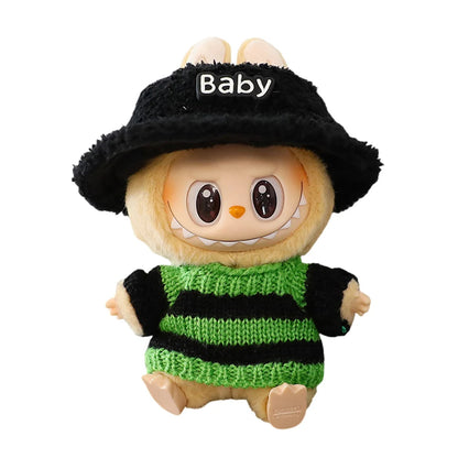 Labbubu Mini Plush Doll Clothes Outfit Accessories For Labubu Cute Decoration - petguardiansupplies