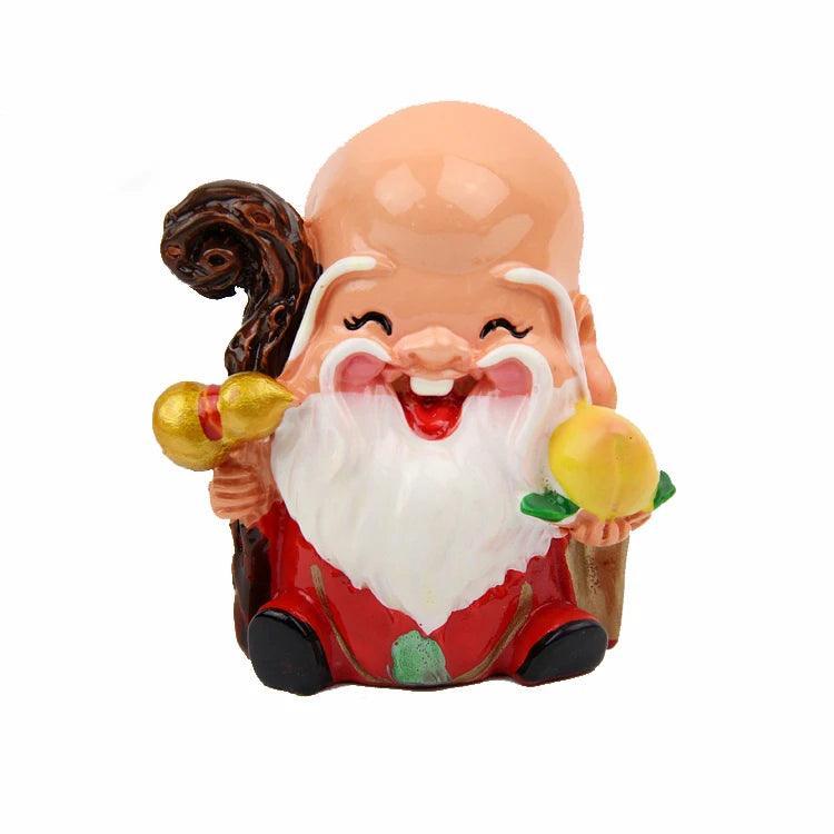 Longevity Grandma Grandpa Cake Topper for Old People Birthday Party Decoration Chinese Blessing Baking Supplies Dessert Gifts - petguardiansupplies