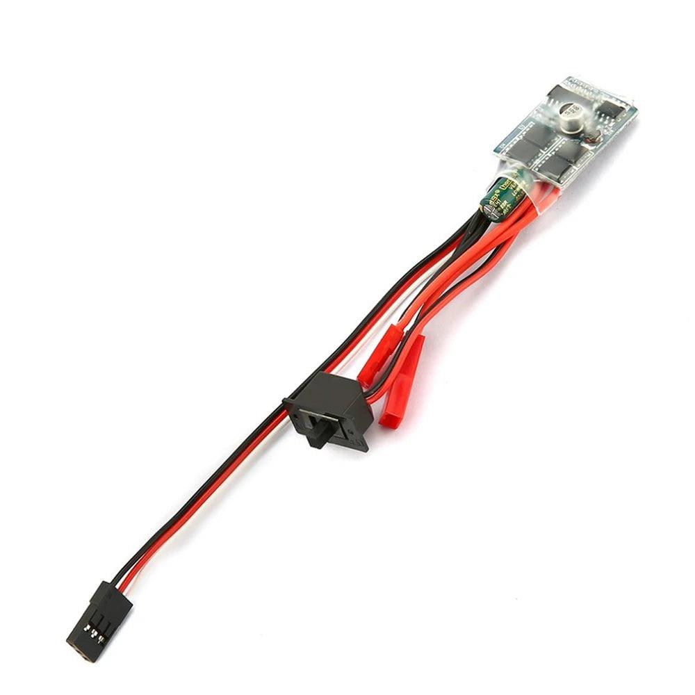 Micro ESC 20A 30A Brushed ESC RC ESC Electric Speed Controller 2S 4~8v for DIY Mini 1/16 1/18 1/24 RC Car Boat Tank w/Brake - petguardiansupplies