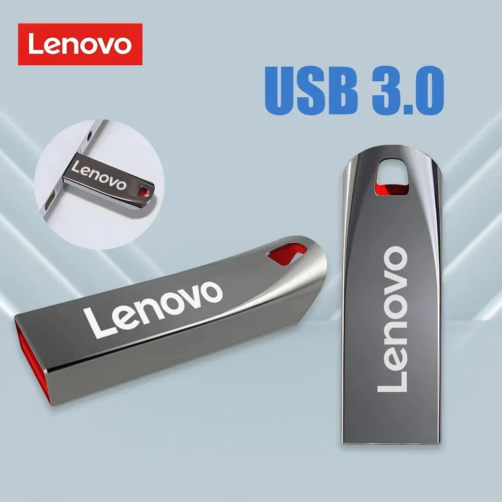 Lenovo 2TB USB 3.0 Metal Flash Drives High Speed Pendrive 1TB 512GB 256GB Portable Usb Drive Waterproof Memoria Usb Flash Disk - petguardiansupplies