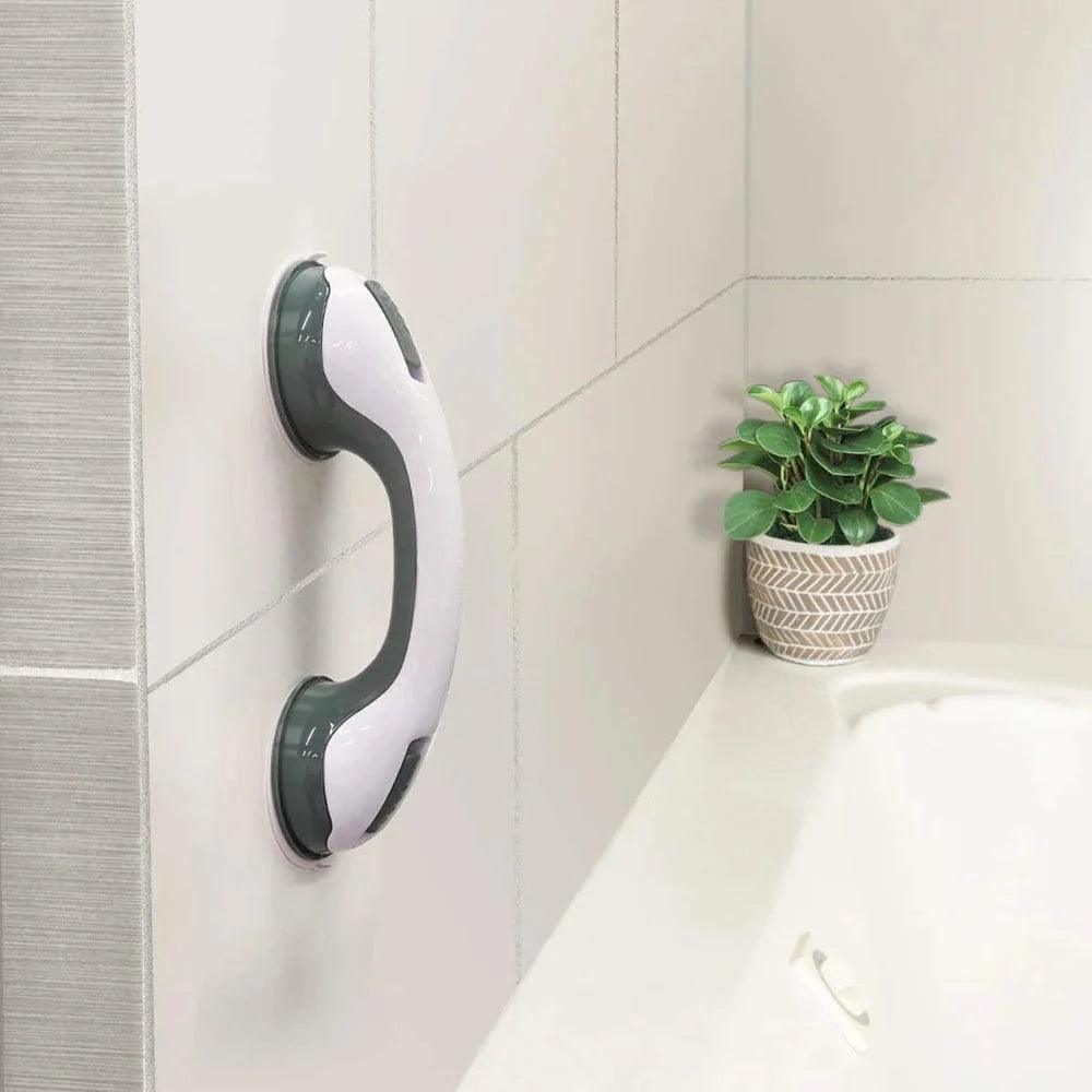 New Shower Handle Grab Bars Ultra Grip Dual Locking Safety Suction Cups Helping Handle Anti Slip Support for Toilet Bathroom - petguardiansupplies