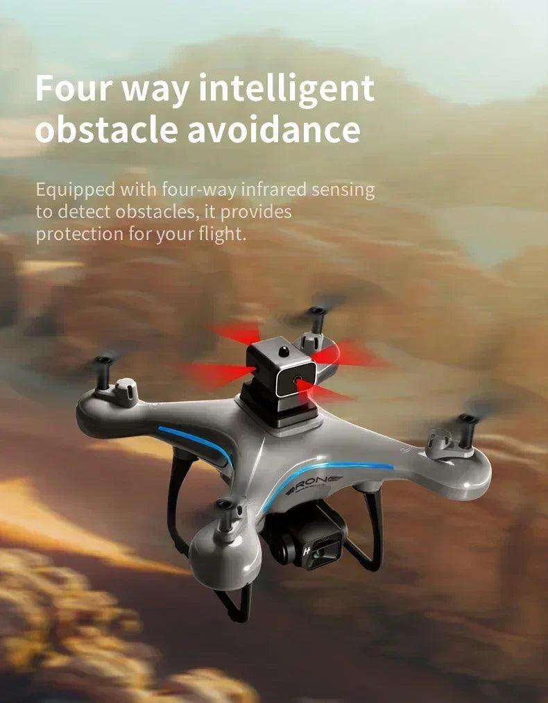 KY102 Drone Professional 8K HD Dual Camera Aerial 360 Obstacle Avoidance Optical Flow Four-Axis RC Aerocraft Drone 2024 New Toy - petguardiansupplies