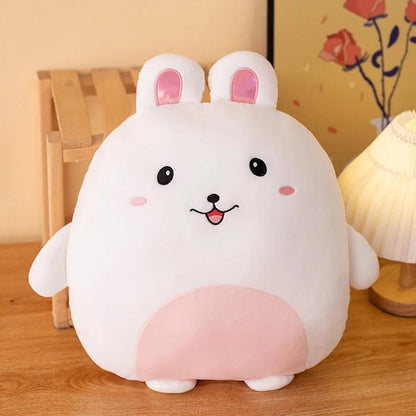 40cm Cuddly Squishy Penguin Pig Rabbit Panda Crab Kawaii Zoo Animal Plush Pillow Soft Plushie Peluche Doll Kids Birthday Gift - petguardiansupplies