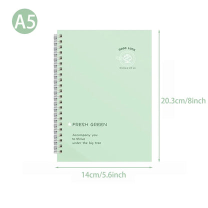 4Pcs/set thickened a5 coil notebook, book, simple notepad, student, high-value exercise book - petguardiansupplies