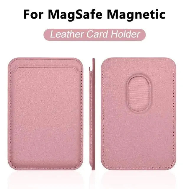 For Magsafe Magnetic Wallet Phone Case For iPhone 14 13 12 Pro Max Leather Card Holder Bag For iPhone 13 mini Cover Accessories - petguardiansupplies