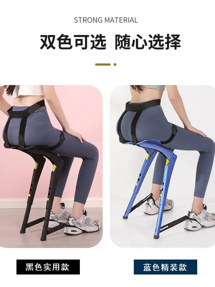 Exoskeleton Sports Wearable Invisible Seat Fishing Stand Guard Outdoor Factory Camping Portable Folding Chair Stool - petguardiansupplies