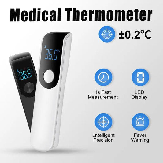 Medical Temperature Infrared Thermometer Forehead Digital Non-contact Thermomete LED Display Fever Measure Tool For Baby Adult - petguardiansupplies