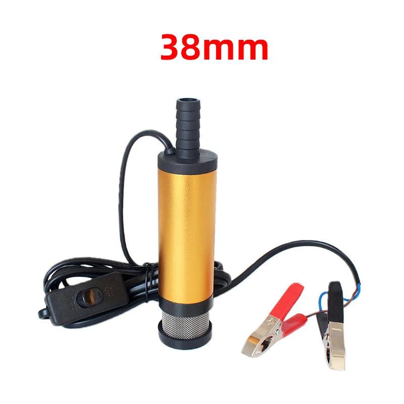 12L/min 30L/min 12V 24V 220V Electric Submersible Oil Pump For Car Diesel Kerosene Fuel Transfer Water Suction Pump 12 24 V Volt - petguardiansupplies