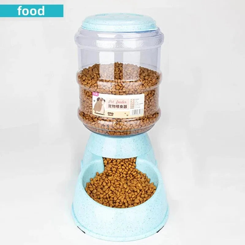 Large Capacity Pet Feeder Bowls Small Dog Food Bowl Automatic Water Dispenser Cat Bowls Pets Feeding Bowls Drink Water Bowl - petguardiansupplies