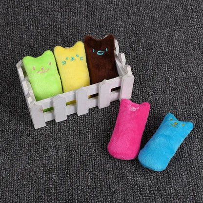 Teeth Grinding Catnip Toys Cute Funny Interactive Plush Teeth Grinding Relaxation Cat Chewing Vocal Toy Bite-resistant Pet Toys - petguardiansupplies