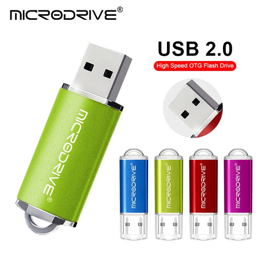 USB Flash Drive 128GB 64GB 32GB 16GB 8GB USB 2.0 Pen Drive Flash Memory Card U Stick High Speed Memoria Usb Pendrive - petguardiansupplies