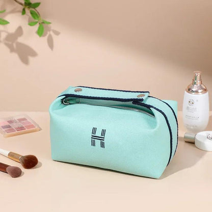 Simple Portable Waterproof Dustproof Travel Storage Bag Large Capacity Canva Handheld Makeup Bag Japanese Style Organizer - petguardiansupplies