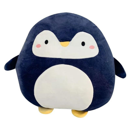 40cm Cuddly Squishy Penguin Pig Rabbit Panda Crab Kawaii Zoo Animal Plush Pillow Soft Plushie Peluche Doll Kids Birthday Gift - petguardiansupplies