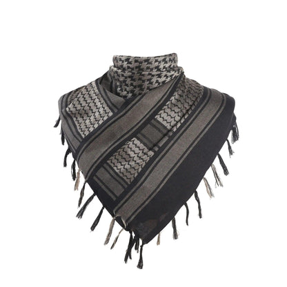 Special Forces Free Variety Turban Jacquard Scarf Thickening Outdoor Arabic Square Magic Outdoor Scarf Shawl CS Decorative Scarf - petguardiansupplies