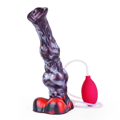 NYOTA Large Knot Anal Plug Squirting Dog Dildos For Women Men Anus Dilator Vagina Masturbator Silicone Penis Adult Erotic Toy - petguardiansupplies