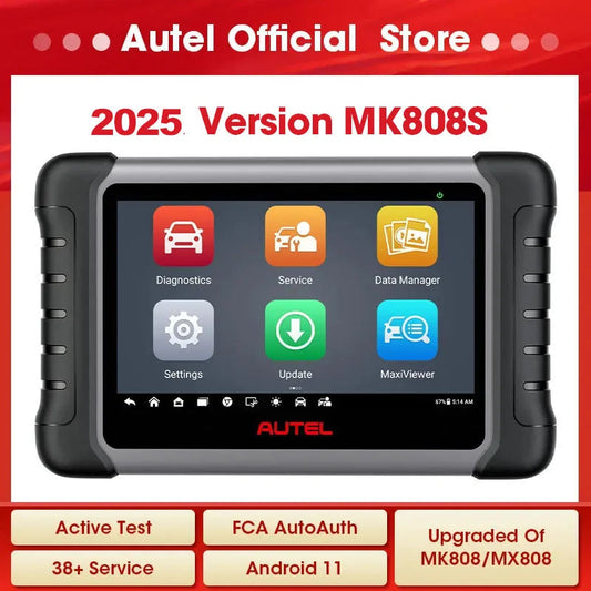 Autel MaxiCOM MK808S OBD2 Scanner Automotivo Car Diagnostic Tool OBD 2 Scanner Active Test Code Reader Key Coding Tool - petguardiansupplies