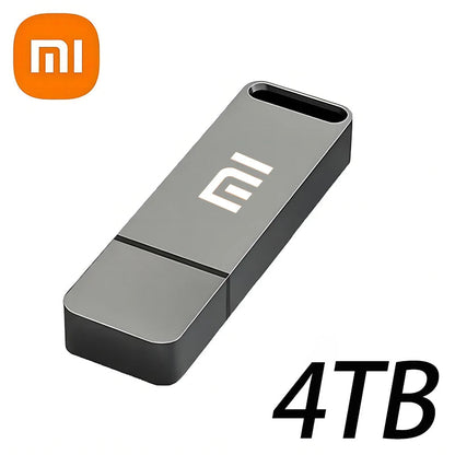 Xiaomi 16TB Flash Drive USB3.2 High Speed Transfer Metal Type C U Flash SSD Portable Mini Flash Drive Memory Waterproof U Drive - petguardiansupplies