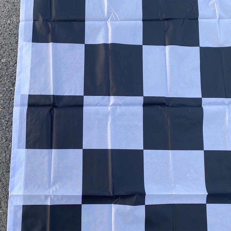 aerlxemrbrae 3*5FT Racing Flag Hanging Racing checkered Flag - petguardiansupplies