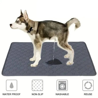 Dog Pee Pad Reusable Washable Dog Urine Mat Car Seat Floor Sofa Waterproof Absorbent Puppy Cat Training Diaper Mat Pet Supplies - petguardiansupplies