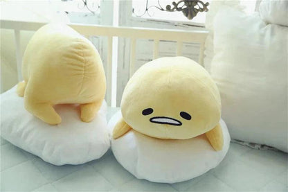 Cute Gudetama Plush Toy - Soft Cuddly Stuffed Hug Doll Plushies - petguardiansupplies