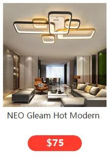 NEO Gleam Modern Led Ceiling Lihgts For Living Room Study room Bedroom Smart Home Alexa Ceiling Lamp fixtures Gold/Black Finish - petguardiansupplies