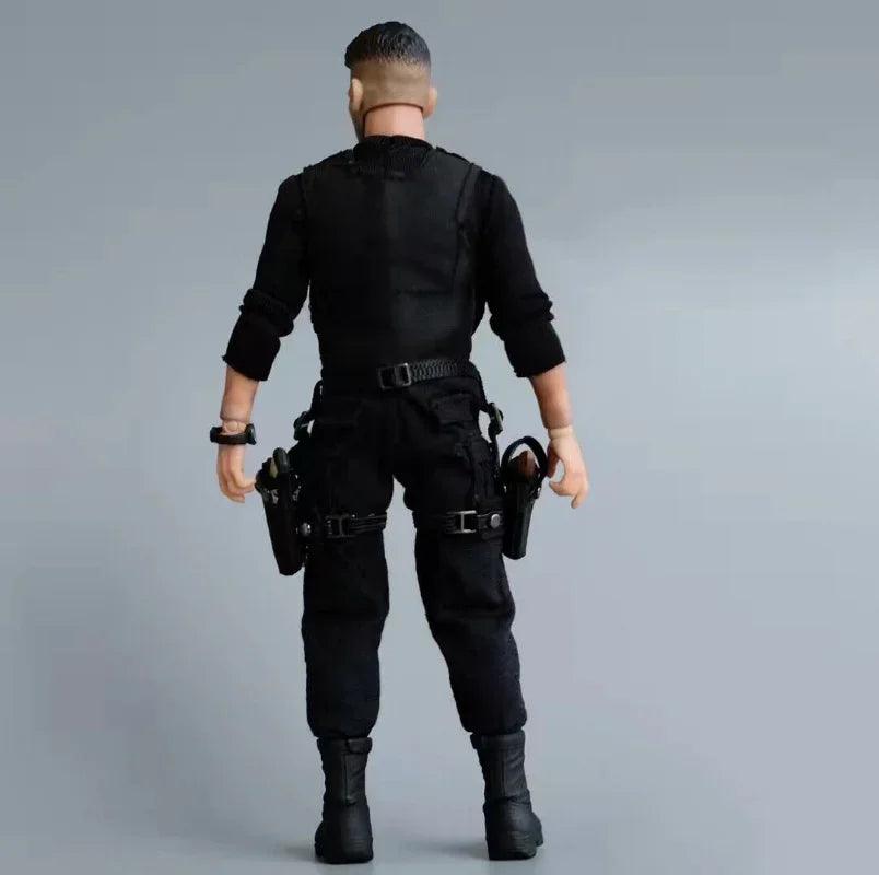 1/12 Scale Belt + Left and Right Pistol Holster Model for 6"Mezco KLM-017 Figure - petguardiansupplies