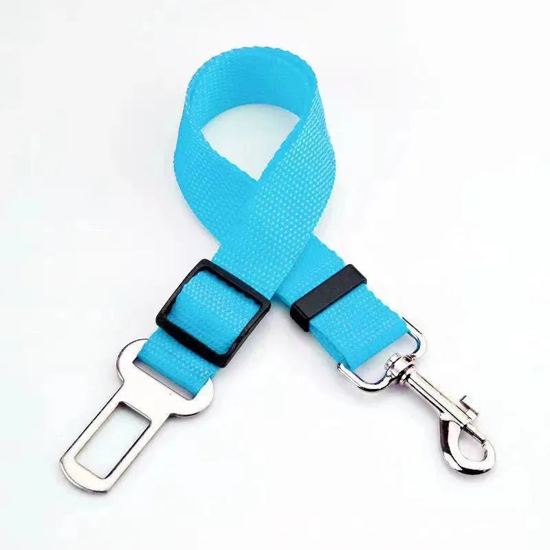 Dog Car Seat Belt Safety Protector Travel Pets Accessories Dog Leash Collar Breakaway Solid Car Harness Pet Car Seat Belts - petguardiansupplies